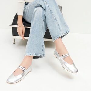 NEW Reformation Bethany Ballet Flats Size 7.5